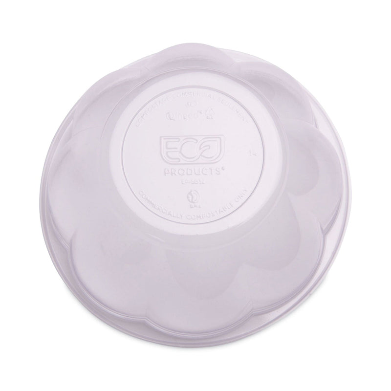 Eco-Products Renewable and Compostable Containers, 18 oz, 5.5" Diameter x 2.3"h, Clear, Plastic, 150/Carton