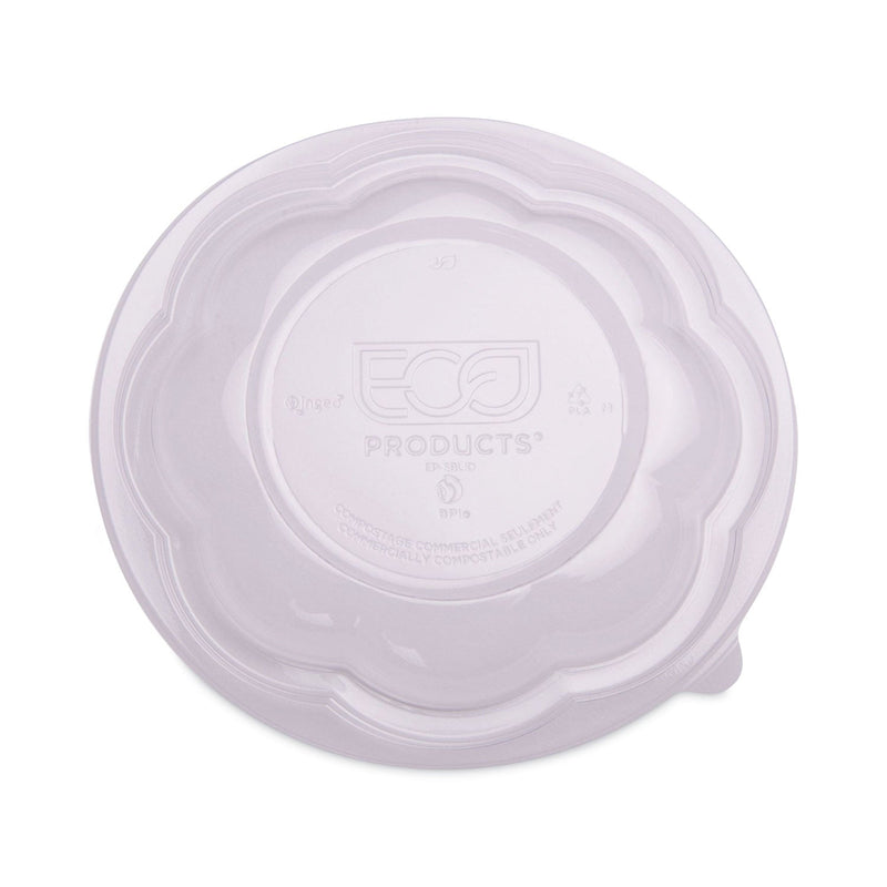 Eco-Products Renewable and Compostable Containers, 18 oz, 5.5" Diameter x 2.3"h, Clear, Plastic, 150/Carton