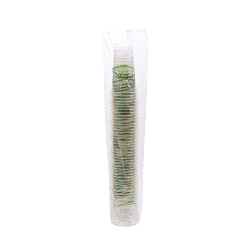 Eco-Products GreenStripe Renewable and Compostable Cold Cups, 20 oz, Clear, 50/Pack, 20 Packs/Carton