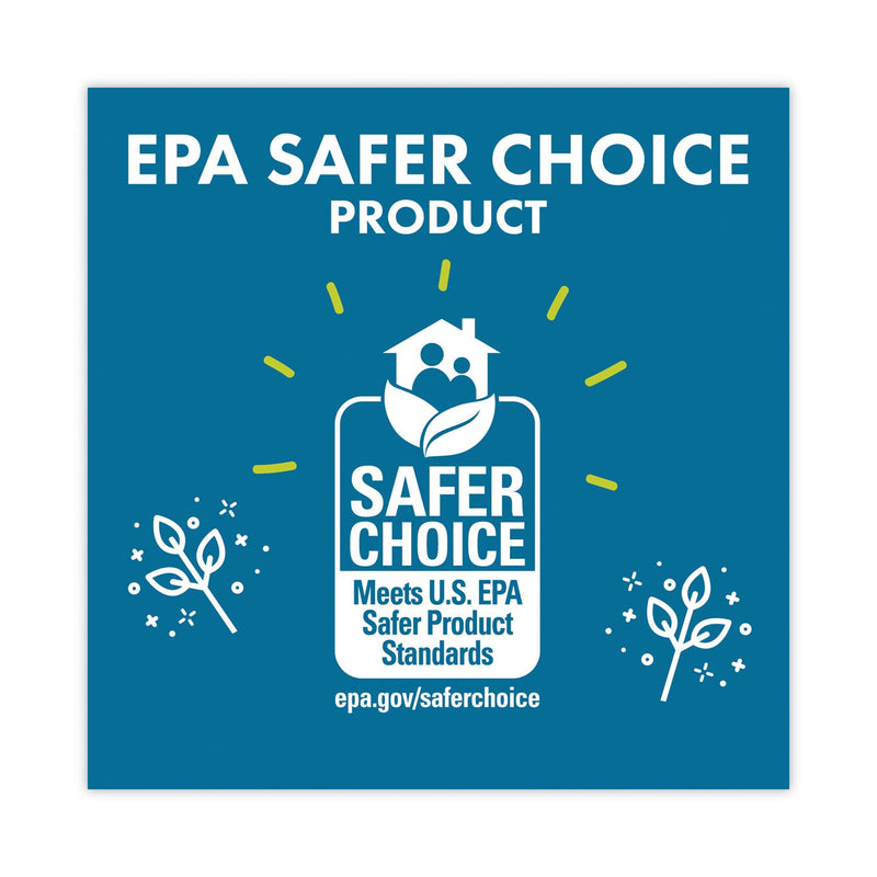 Boulder Clean Glass + Surface Cleaner, Herbal Peppermint, 28 oz Bottle, 6/Carton