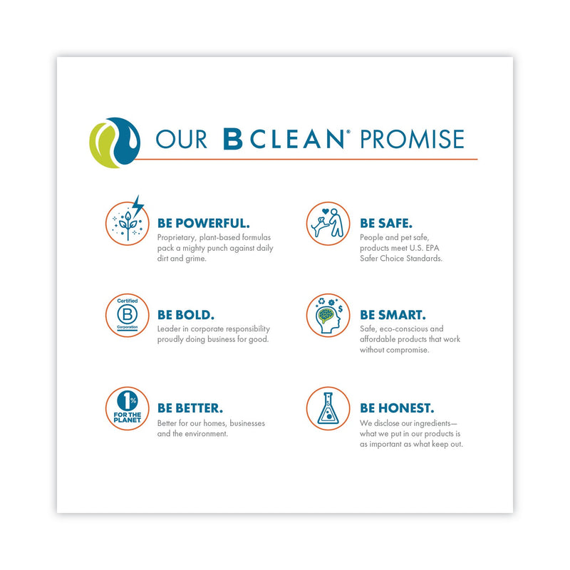 Boulder Clean Toilet Bowl Cleaner, Bergamont, Rosemary and Eucalyptus, 28 oz Bottle, 6/Carton