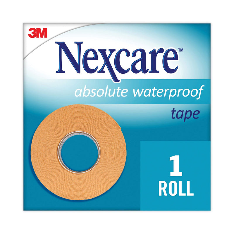 3M Nexcare Absolute Waterproof First Aid Tape, Foam, 1 x 180