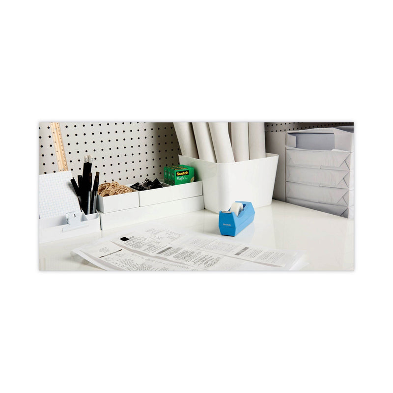 Scotch Magic Tape Desktop Dispenser Value Pack, 1" Core, 0.75" x 83.33 ft, Clear, 6/Pack