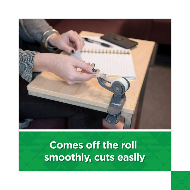 Scotch Magic Tape in Handheld Dispenser, 1" Core, 0.75" x 25 ft, Clear, 3/Pack