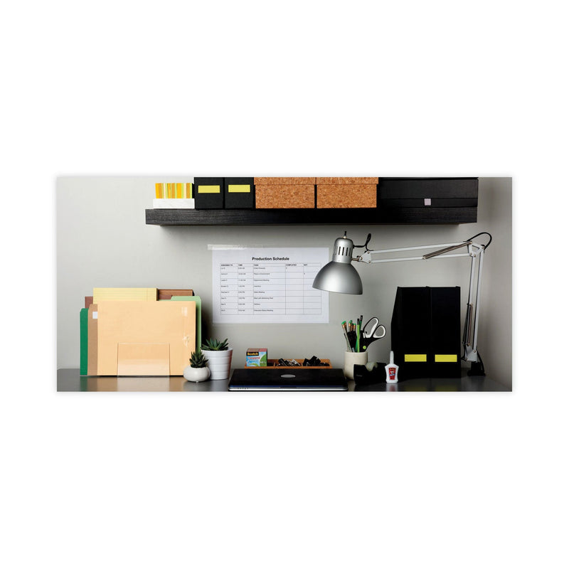 Scotch Transparent Greener Tape, 1" Core, 0.75" x 75 ft, Transparent, 12/Pack