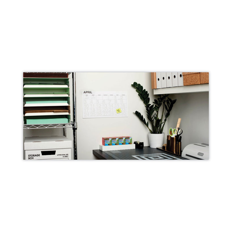 Scotch Transparent Greener Tape, 1" Core, 0.75" x 75 ft, Transparent, 12/Pack