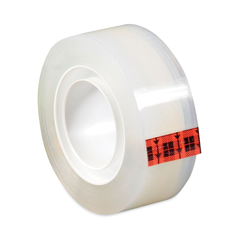 Scotch Transparent Tape, 3" Core, 1" x 72 yds, Transparent