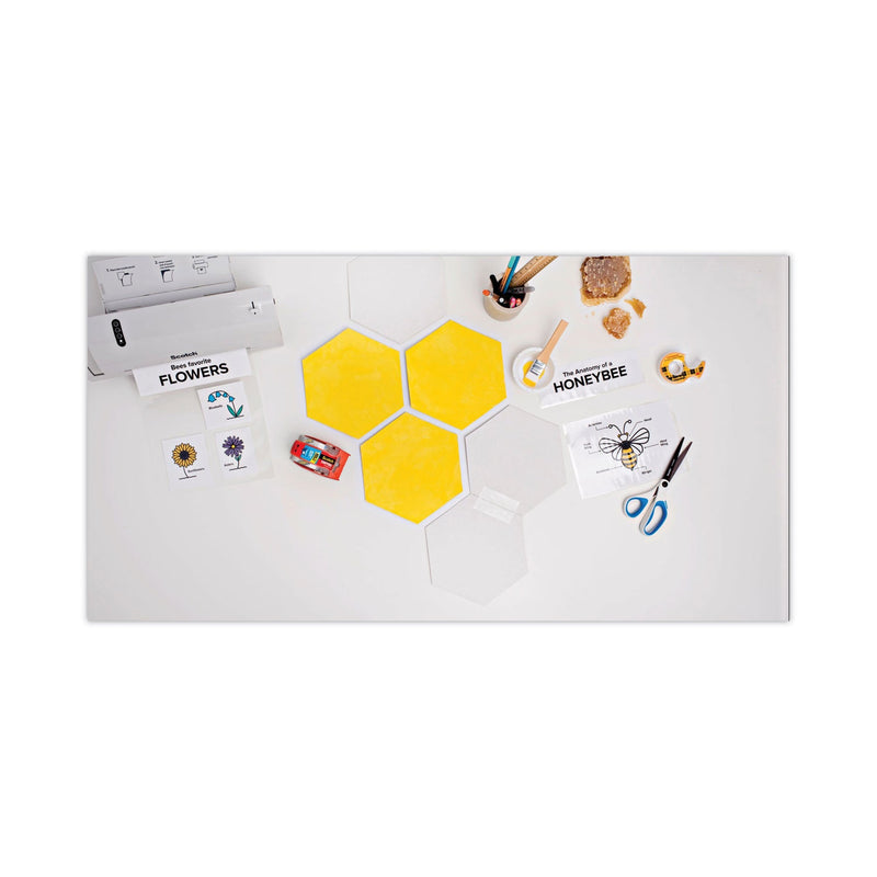 Scotch Laminating Pouches, 3 mil, 9" x 11.5", Gloss Clear, 50/Pack