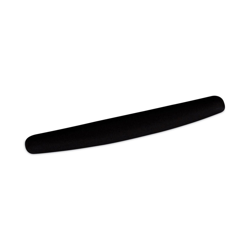 3M Antimicrobial Foam Keyboard Wrist Rest, 18 x 2.75, Black