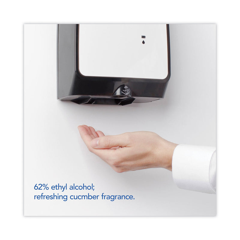 Scott Pro Moisturizing Foam Hand Sanitizer, 1,200 mL Cassette, Fruity Cucumber Scent, 2/Carton