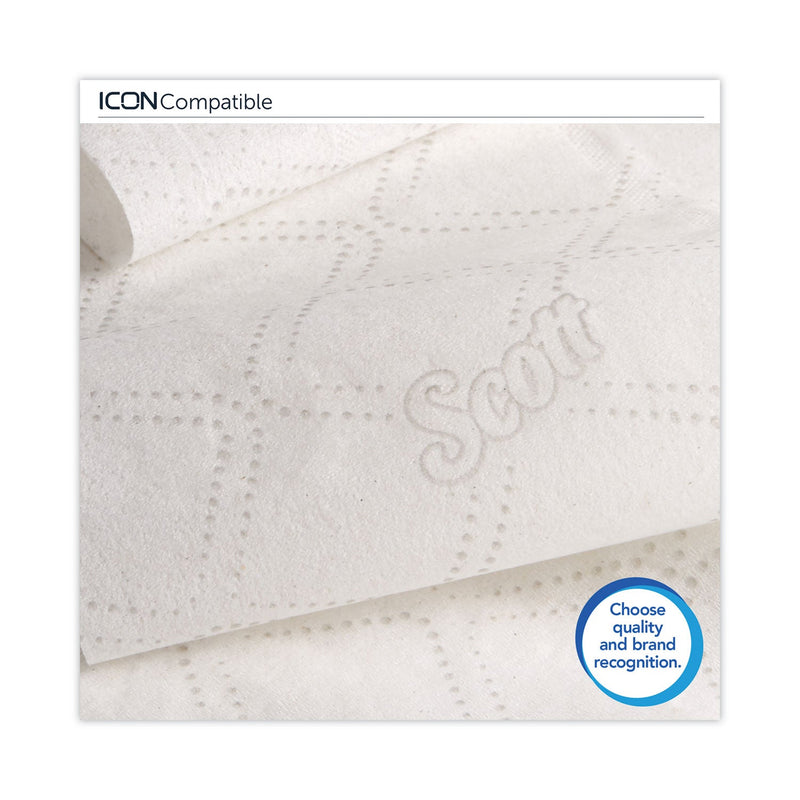 Scott Pro Small Core High Capacity/SRB Bath Tissue, Septic Safe, 2-Ply, White, 1,100 Sheets/Roll, 36 Rolls/Carton