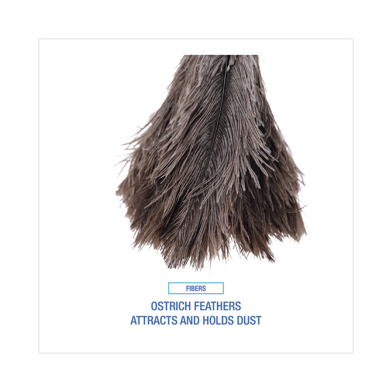 Boardwalk Professional Ostrich Feather Duster, 4" Handle