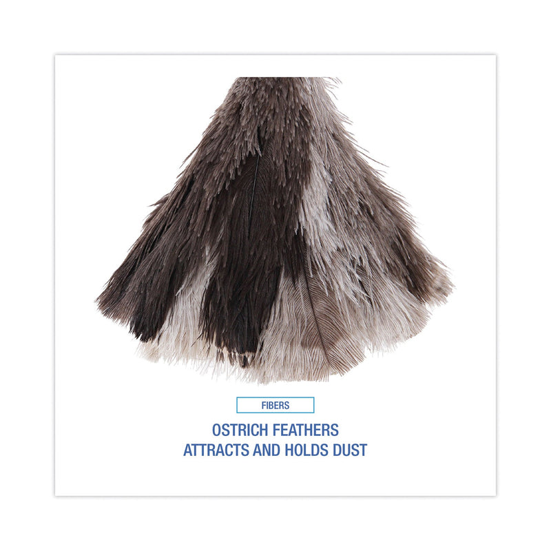 Boardwalk Professional Ostrich Feather Duster, 7" Handle