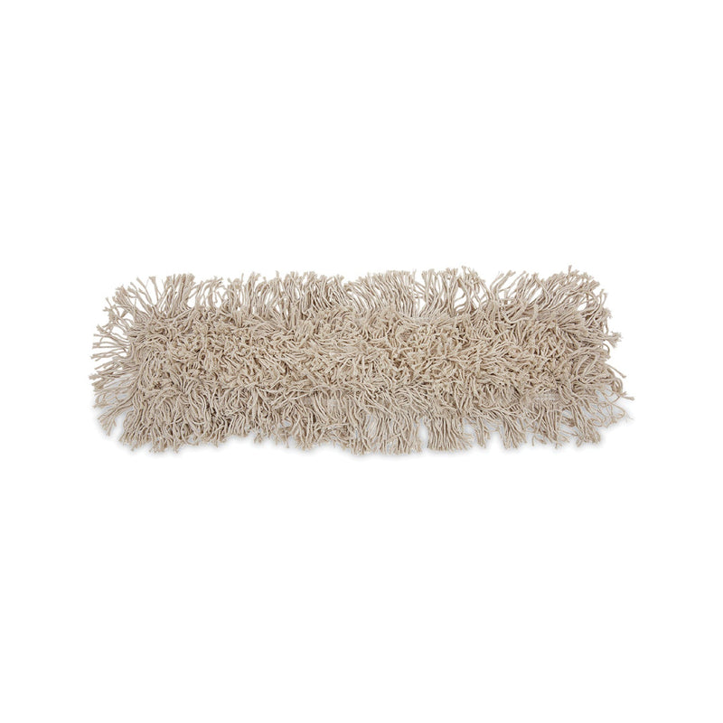 Boardwalk Mop Head, Dust, Cotton, 24 x 3, White