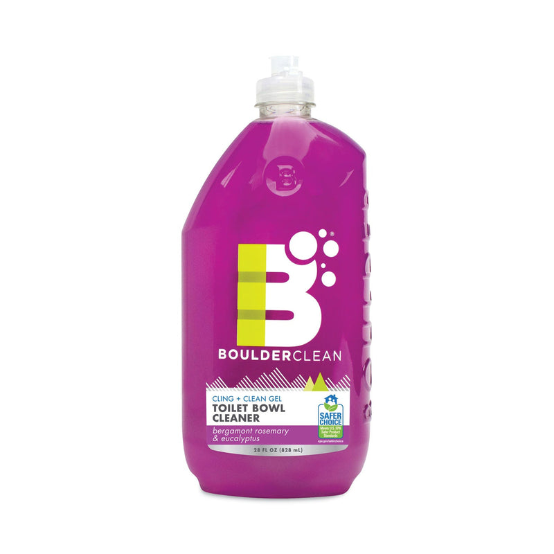 Boulder Clean Toilet Bowl Cleaner, Bergamont, Rosemary and Eucalyptus, 28 oz Bottle