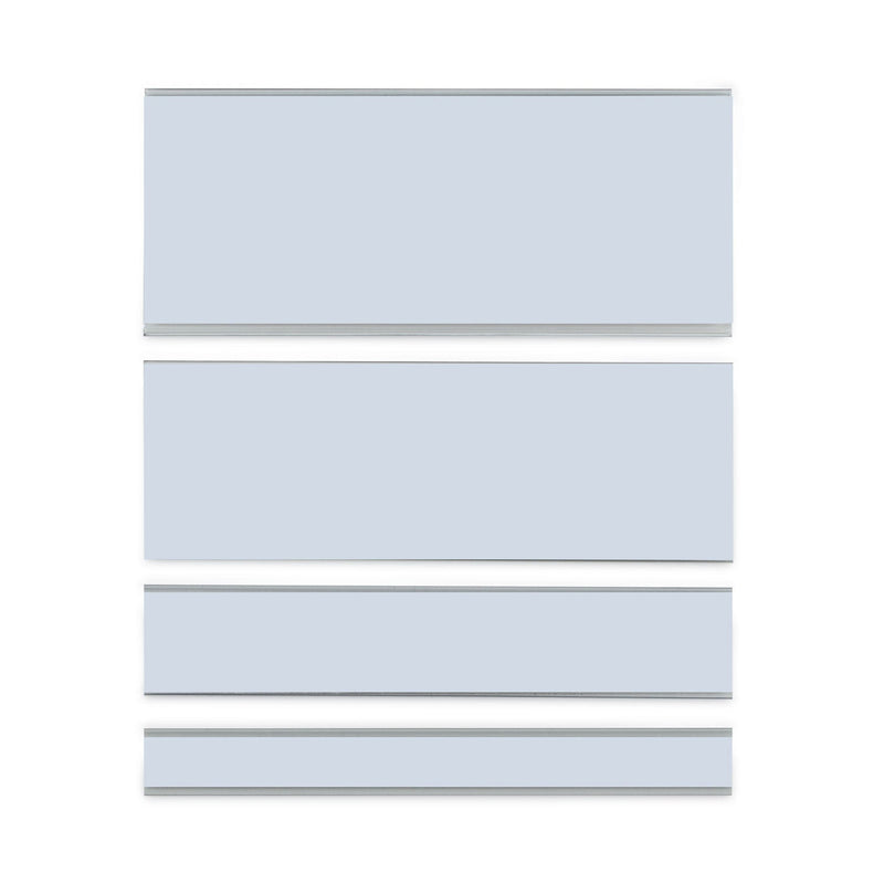 C-Line Clear Magnetic Label Holders, Side Load, 6 x 2, 10/Pack