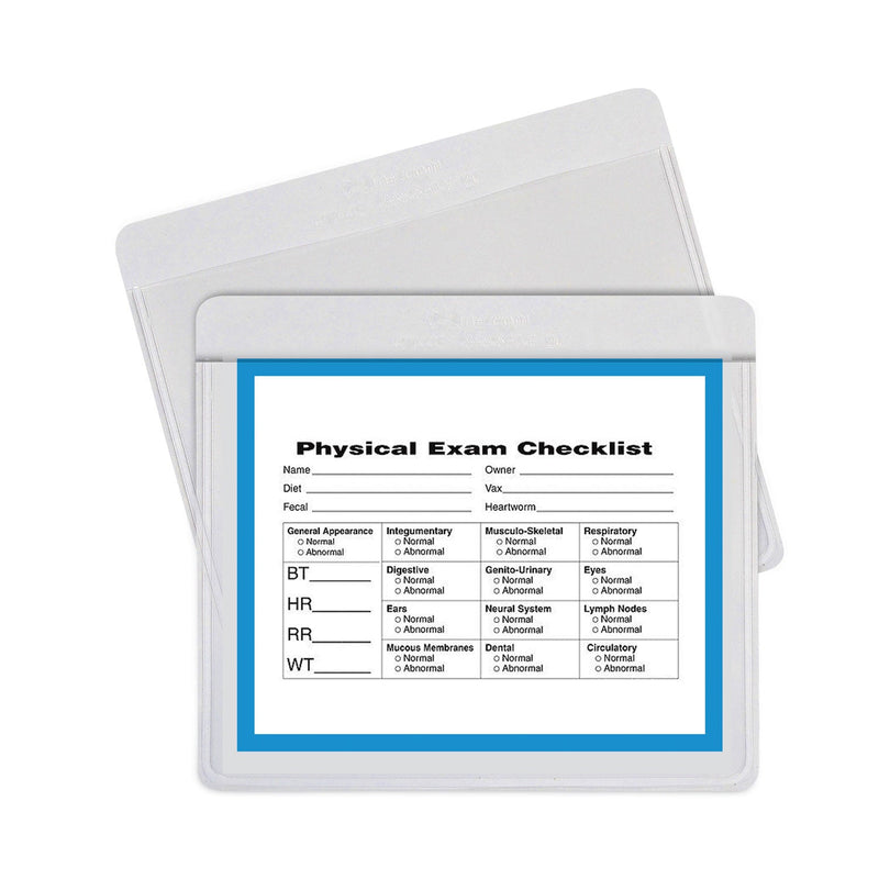 C-Line Self-Adhesive Labeling Pockets, Top Load, 3.75 x 3, Clear, 25/Pack