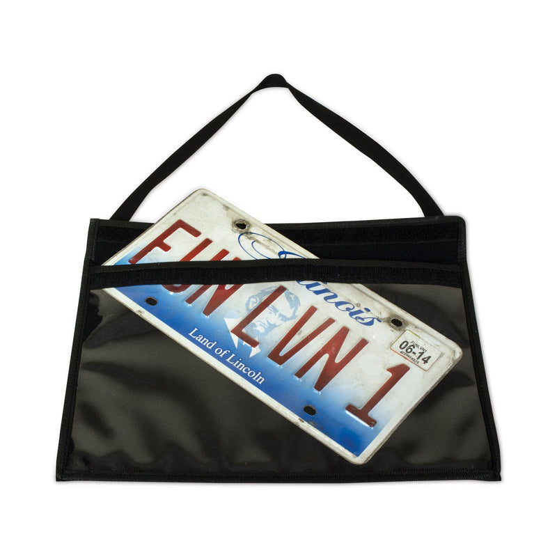 C-Line 1-Pocket Shop Ticket Holder w/Strap and Black Stitching, 75-Sheet, 9 x 12