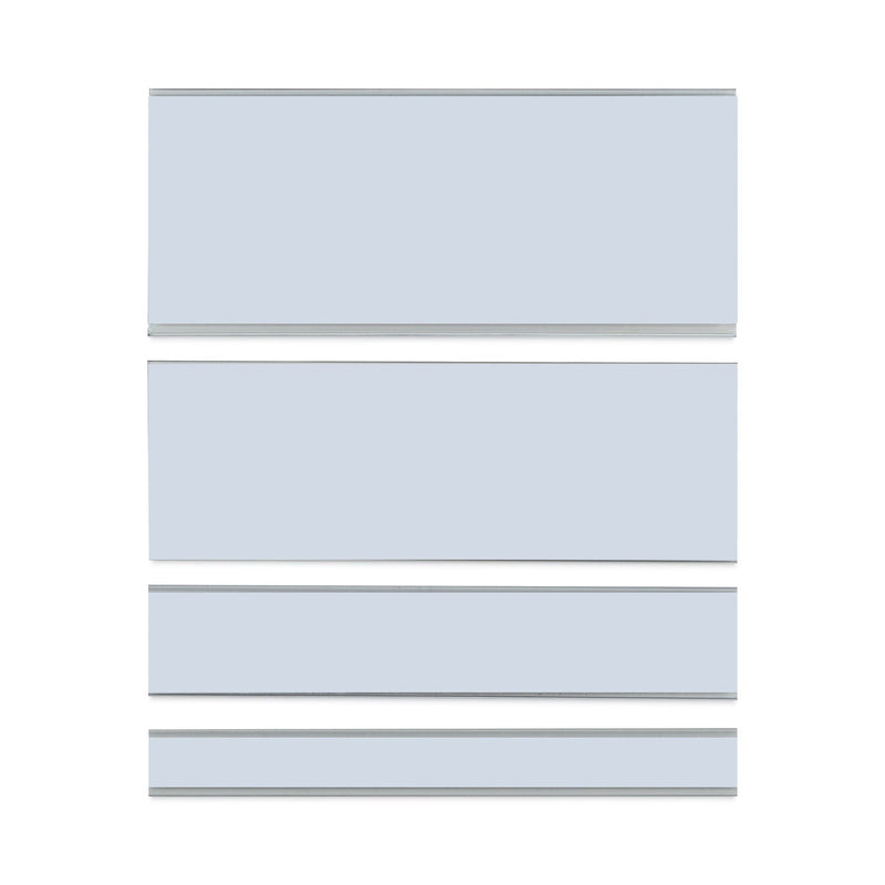 C-Line Clear Magnetic Label Holders, Side Load, 6 x 2.5, 10/Pack