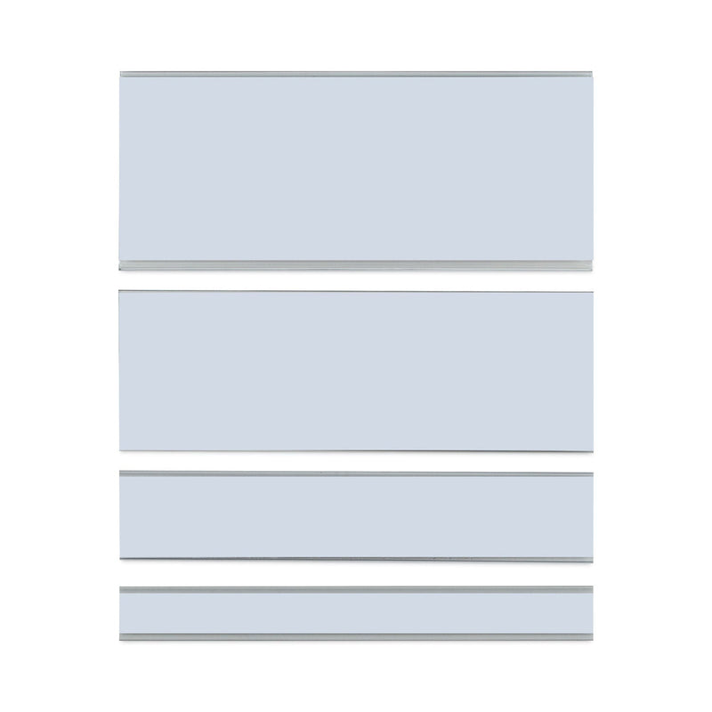 C-Line Clear Magnetic Label Holders, Side Load, 6 x 1, 10/Pack