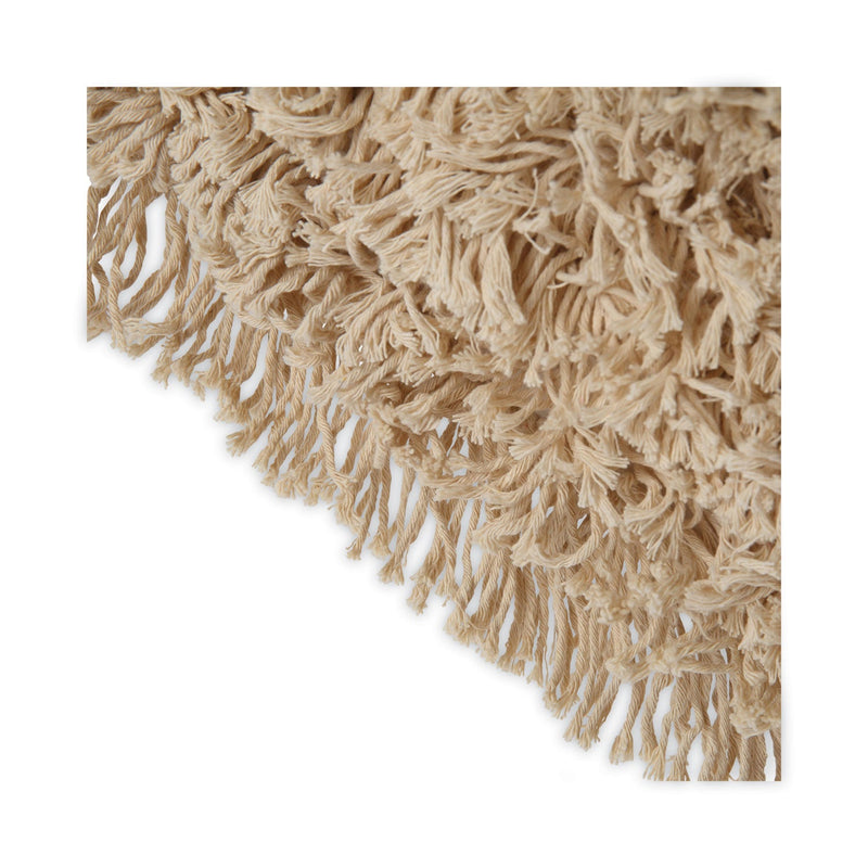 Boardwalk Industrial Dust Mop Head, Hygrade Cotton, 24w x 5d, White