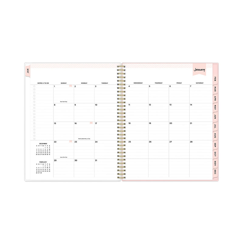 Blue Sky Day Designer Coming Up Roses Create-Your-Own Cover Weekly/Monthly Planner, 11 x 8.5, 12-Month (Jan to Dec): 2023