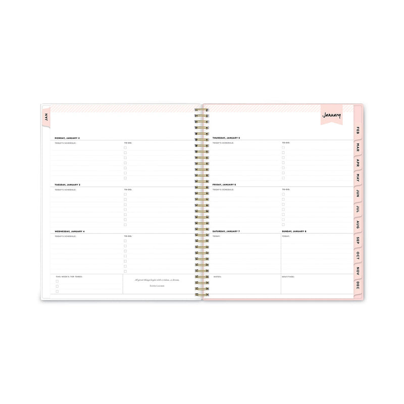 Blue Sky Day Designer Coming Up Roses Create-Your-Own Cover Weekly/Monthly Planner, 11 x 8.5, 12-Month (Jan to Dec): 2023