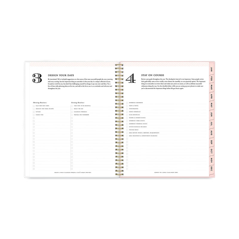 Blue Sky Day Designer Coming Up Roses Create-Your-Own Cover Weekly/Monthly Planner, 11 x 8.5, 12-Month (Jan to Dec): 2023