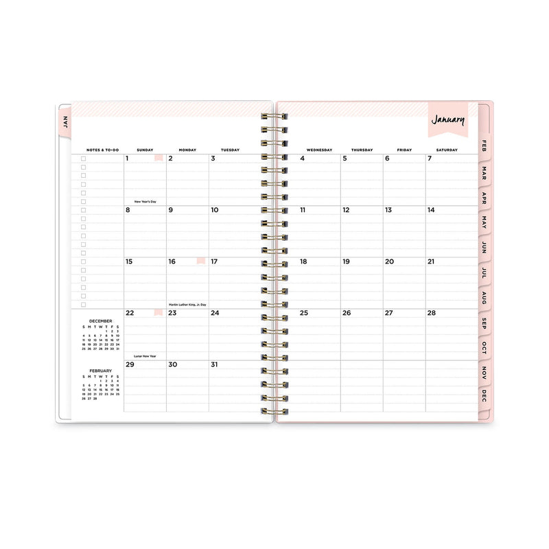 Blue Sky Day Designer Coming Up Roses Create-Your-Own Cover Weekly/Monthly Planner, 8 x 5, 12-Month (Jan to Dec): 2023