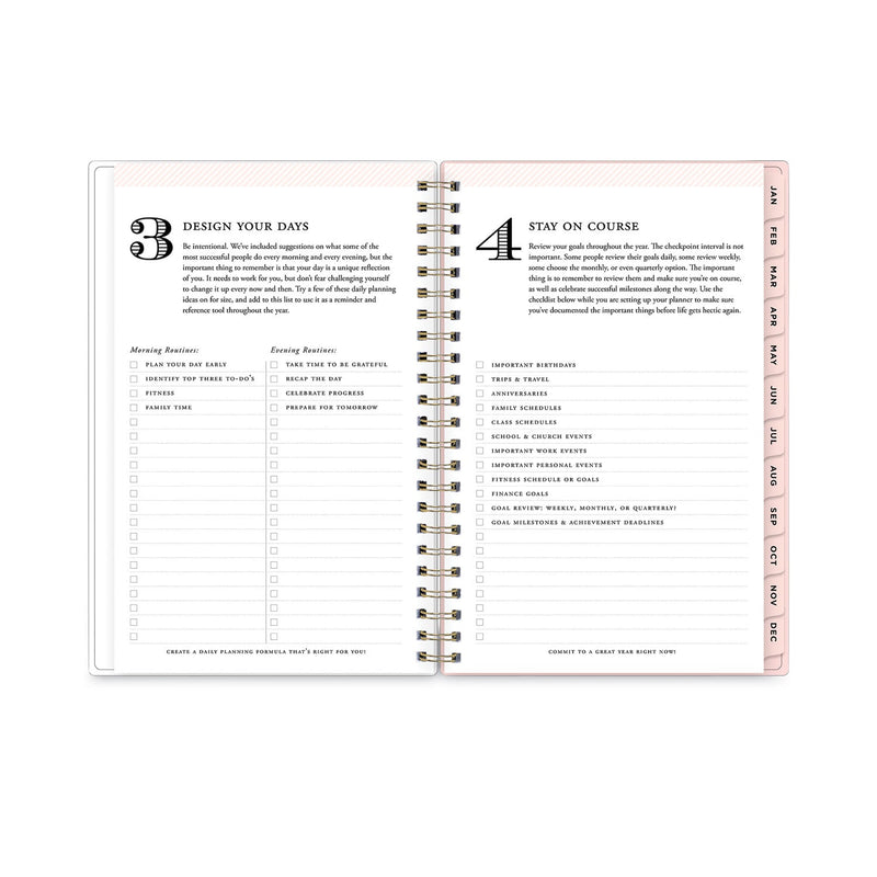 Blue Sky Day Designer Coming Up Roses Create-Your-Own Cover Weekly/Monthly Planner, 8 x 5, 12-Month (Jan to Dec): 2023