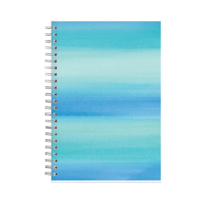 Blue Sky Chloe Frosted Weekly/Monthly Planner, Chloe Artwork, 8 x 5, Blue Cover, 12-Month (Jan to Dec): 2023