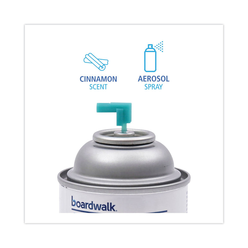 Boardwalk Air Freshener Dispenser Starter Kit, White, Cinnamon Sunset, 5.3 oz