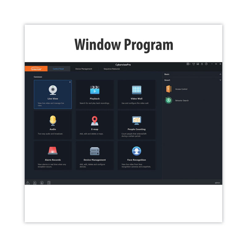 Gyration Cyberview 400T 4 MP Outdoor IR Fixed Turret Camera