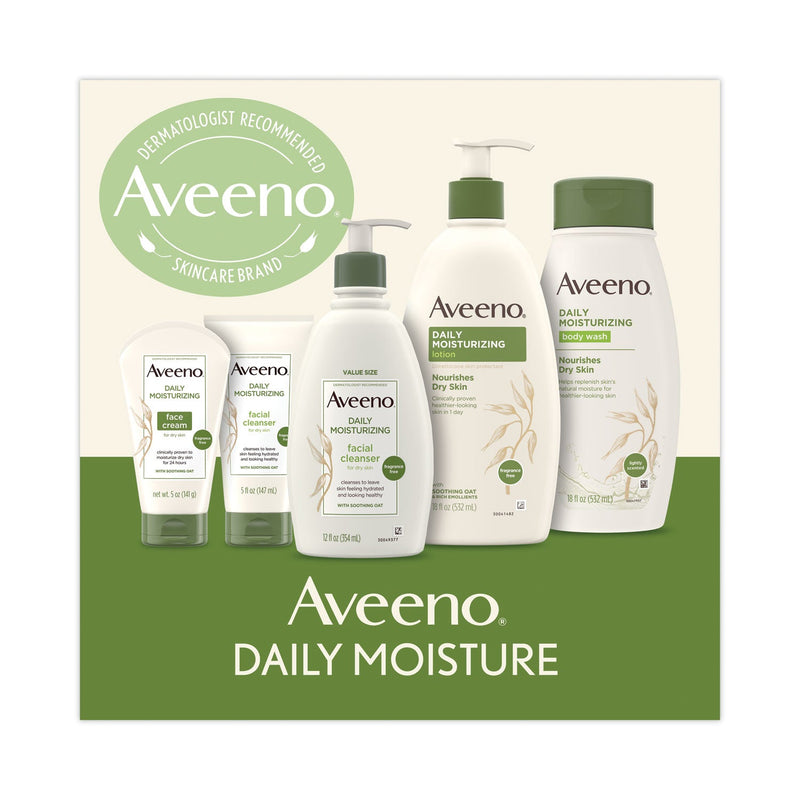 Aveeno Daily Moisturizing Lotion, 12 oz Pump Bottle