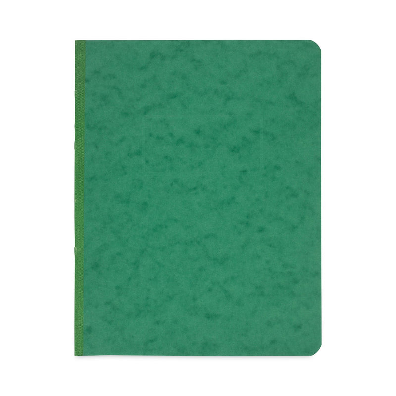 ACCO Pressboard Report Cover with Tyvek Reinforced Hinge, Two-Piece Prong Fastener, 3" Capacity, 8.5 x 11, Dark Green/Dark Green
