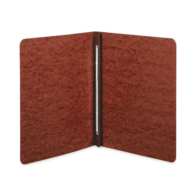 ACCO Pressboard Report Cover with Tyvek Reinforced Hinge, Two-Piece Prong Fastener, 3" Capacity, 8.5 x 11, Red/Red