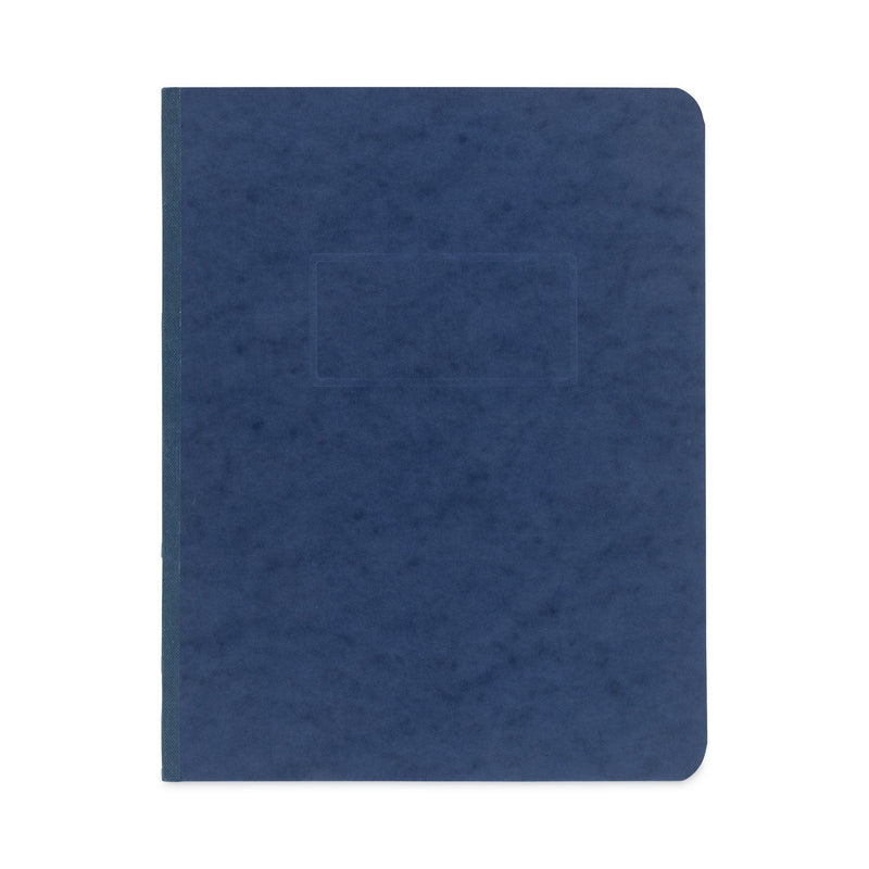 ACCO Pressboard Report Cover with Tyvek Reinforced Hinge, Two-Piece Prong Fastener, 3" Capacity, 8.5 x 11, Dark Blue/Dark Blue
