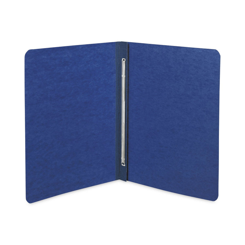 ACCO Pressboard Report Cover with Tyvek Reinforced Hinge, Two-Piece Prong Fastener, 3" Capacity, 8.5 x 11, Dark Blue/Dark Blue
