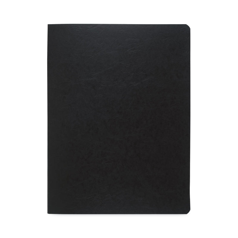 ACCO PRESSTEX Covers with Storage Hooks, 2 Posts, 6" Capacity, 14.88 x 11, Black