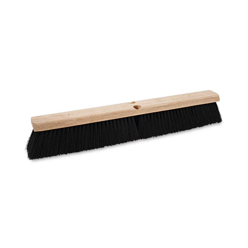 Boardwalk Floor Brush Head, 3" Black Polypropylene Bristles, 24" Brush