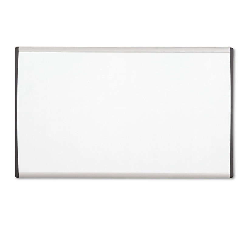 Quartet Magnetic Dry-Erase Board, Steel, 18 x 30, White Surface, Silver Aluminum Frame