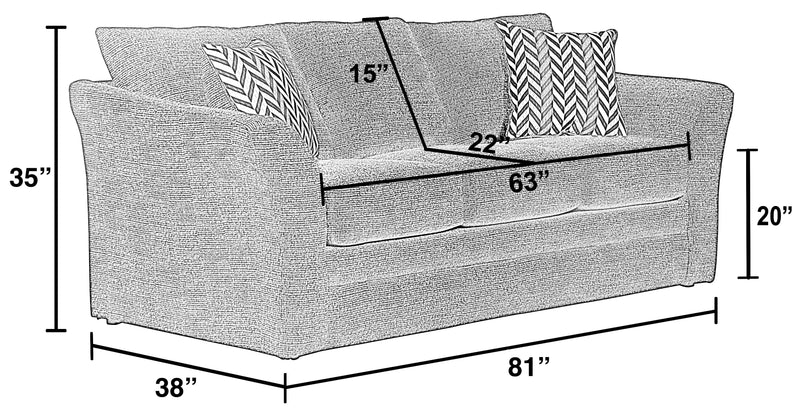 Varner - Sofa - Ebony
