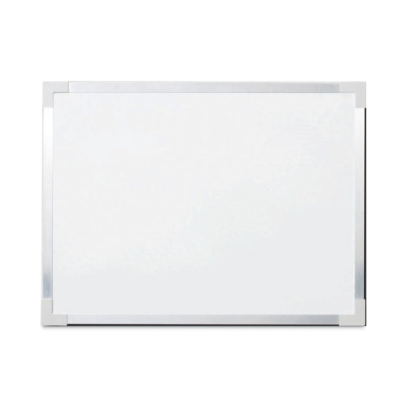 Flipside Framed Dry Erase Board, 48 x 36, White, Silver Aluminum Frame
