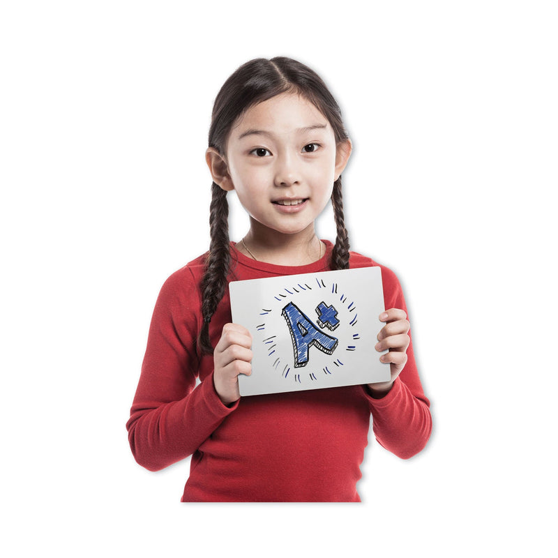 Flipside Dry Erase Board, 9 x 7, White, 12/Pack