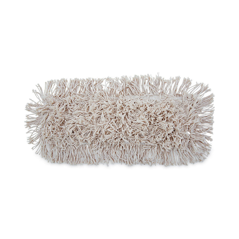 Boardwalk Mop Head, Dust, Cotton, 12 x 5, White