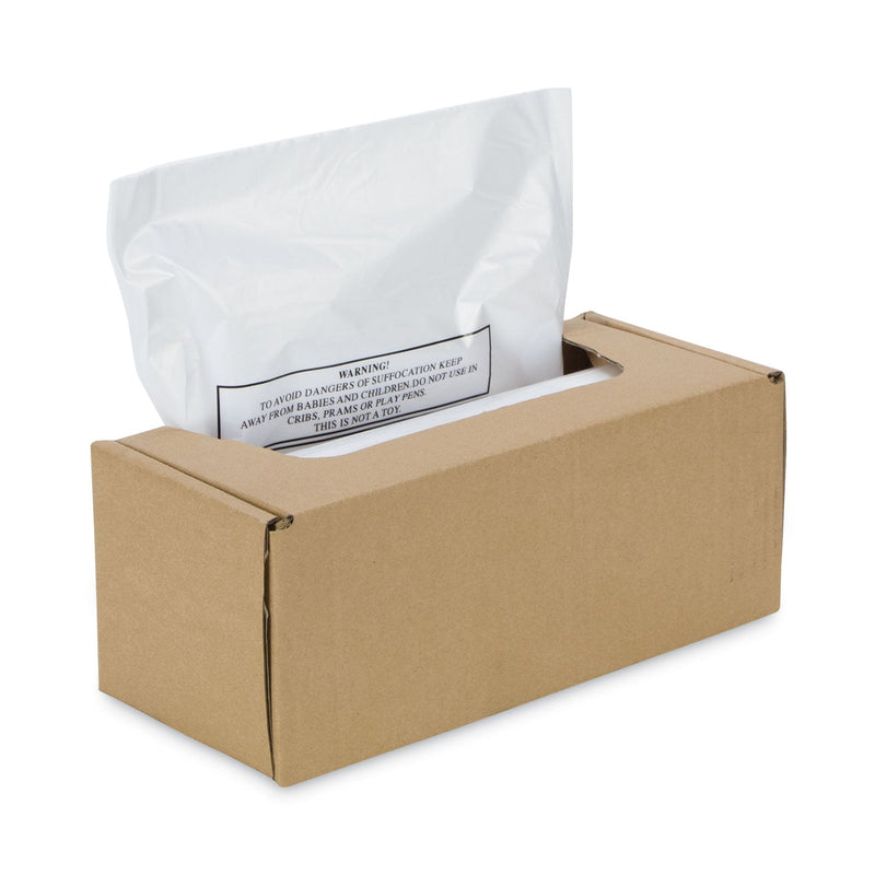 Fellowes Shredder Waste Bags, 16 to 20 gal Capacity, 50/Carton