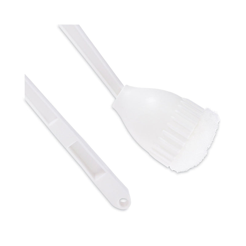 Boardwalk Cone Bowl Mop, 10" Handle, 2" Mop Head, White, 25/Carton