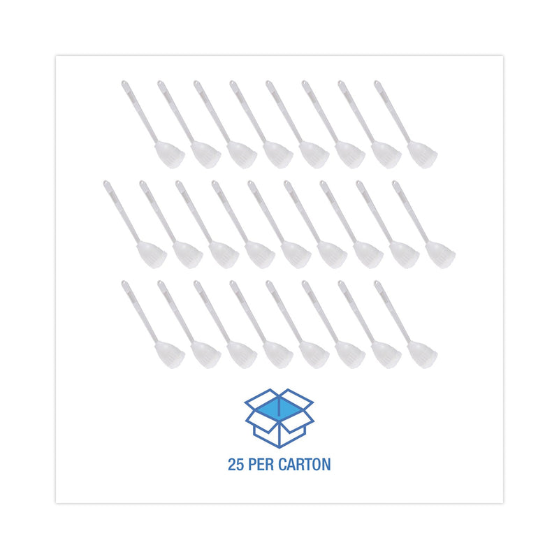 Boardwalk Cone Bowl Mop, 10" Handle, 2" Mop Head, White, 25/Carton