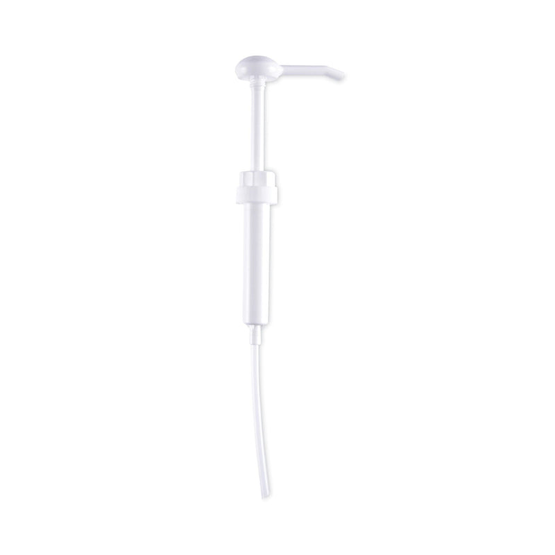 Boardwalk Siphon Pump, 1 oz/Pump, For 1 gal Bottles, Plastic, 12" Tube, White, 12/Carton