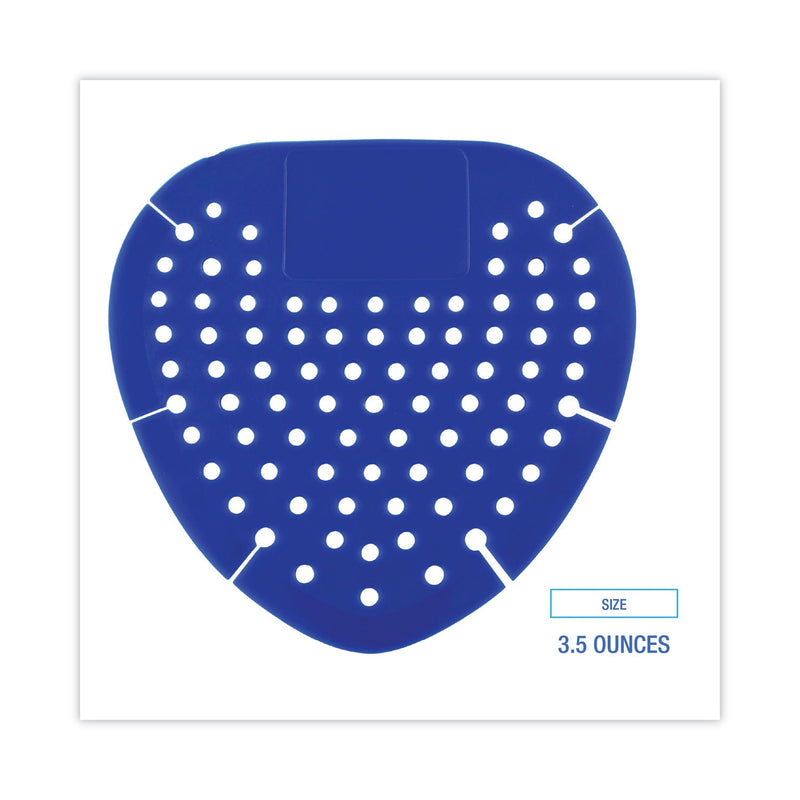 Boardwalk Urinal Screen, Bubblegum Scent, 3.5 oz, Blue, Dozen